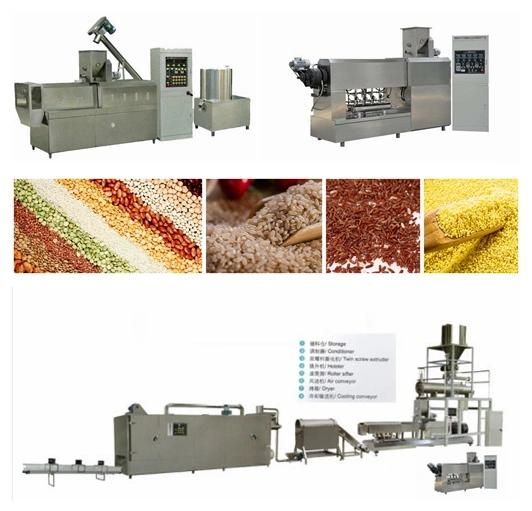 Nutritional Artificial Fortilfied Rice Drying Mill Machine