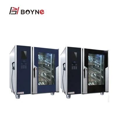 Stainless Steel Elctric LCD Version Combi Oven with Injection
