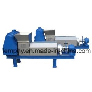 High Efficiency Double Screw Press Juicer for Carrot