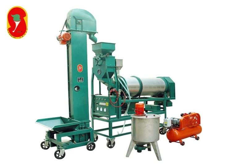 Wheat Soybean Cotton Sesame Seed Coating Machine