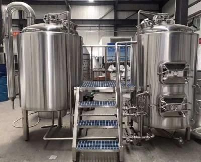 SUS 304 / 316 Brewery Equipment with Digital Display Control