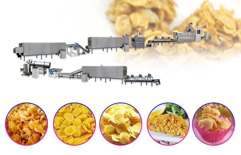Whole Grain Nutrition Koko Krunch Chocolate Nestle Cereals Making Machine Cocoa Puffs Breakfast Corn Flakes Extruder Machine