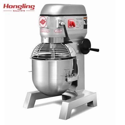 Cheaper Price Bakery Machine 30L Belt Model Planetary Food Mixer