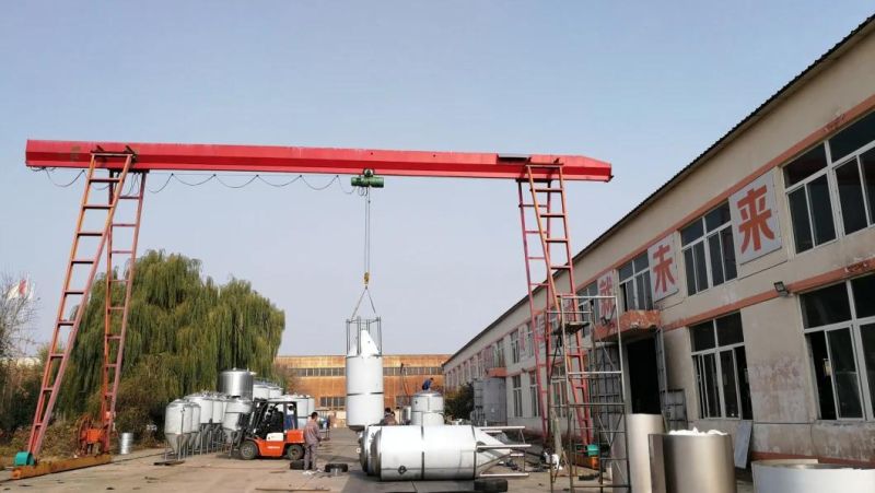Turnkey Project Industrial Beer Brewing Equipment Production Line 200L 500L 1000L 2000L Fermentation Making Plant Microbrewery