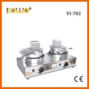 High Efficiency Fast Food Equipment Cinema Hot Air 20oz 2 Burner Gas Popcorn Machine