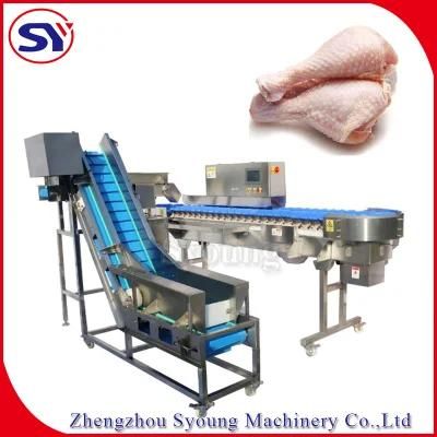 Food Poultry Prawn Weight Sorter Grading Machine with Touch Screen