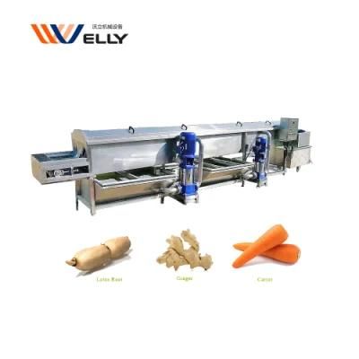 Oyster Washer Machine Pepper Washing Machine Sugarcane Cleaning Machine