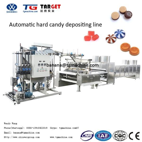 CE/ISO/SGS Hard Candy Making Line