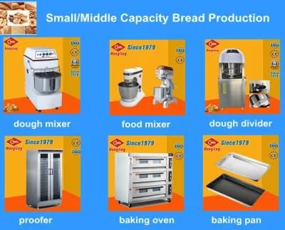 Small Middle Capacity Bread Production Bakery Equipment