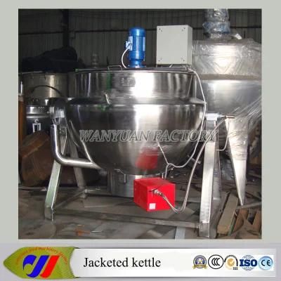 Double Layers Gas Heating Tilting Jacketed Kettle