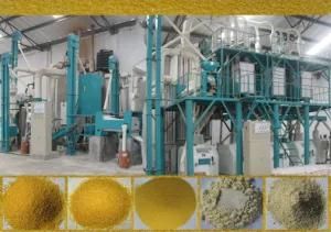 20-60tons of Maize Flour Mill Machine Plant