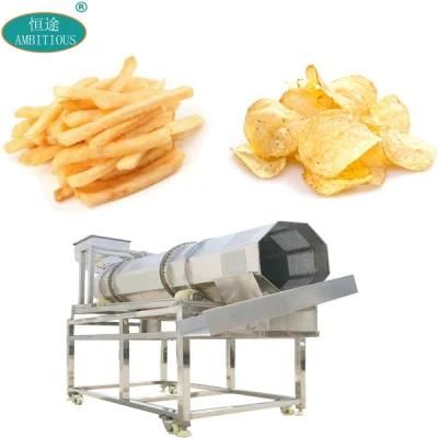 Seasoning Powder Mixing Blender Machinery Potato Chips Flavoring Machine