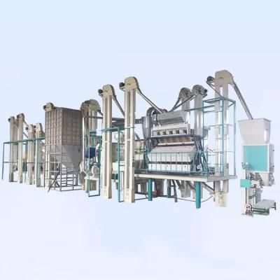 Factory Supplier Combined Rice Mill Automatic Wheat Maize Mill Plant Rice Grinder for Sale