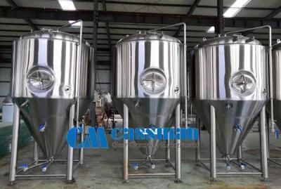 Cassman 2000L Stainless Steel Craft Beer Brewery Project Brewing Fermenter for Sale