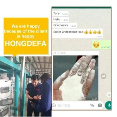 Africa Hot Sale 30t/24h Milling Maize Machine Maize Flour Mill