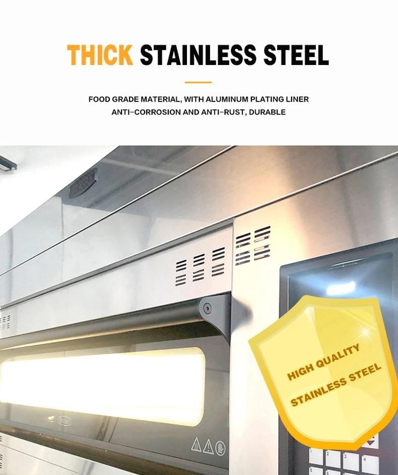 Bakery Equipment Multifunciton Automatic High Efficiency Cabinet Bread Oven