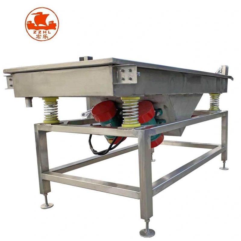 Stainless Steel Vibration Water Drenching Machine Vibrating Dewatering Screen