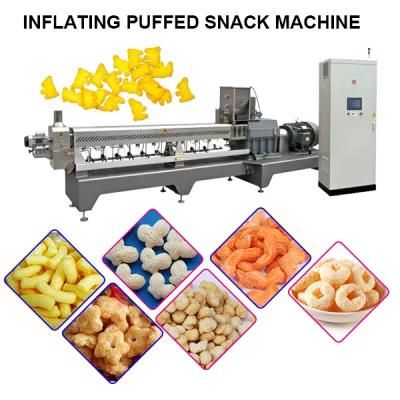Automatic Snacks Food Extruding Machine Extruder Making Machine Production Line