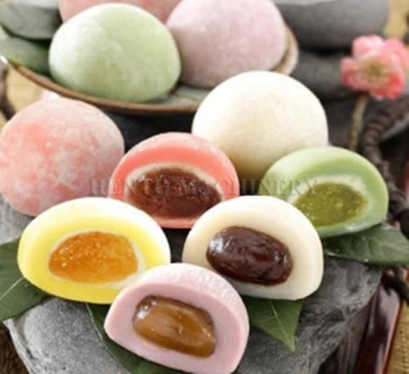 Industrial Commercial Mochi Ice Cream Machine / Japan Mochi Ice Cream Making Machine / Encrusting Machine Mochi