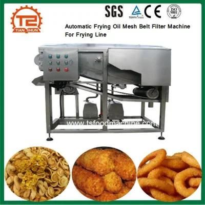 Automatic Frying Oil Mesh Belt Filter Machine for Frying Line