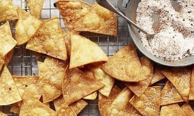 Doritos Tortilla Nacho Corn Chips Processing Line Snack Food Machine