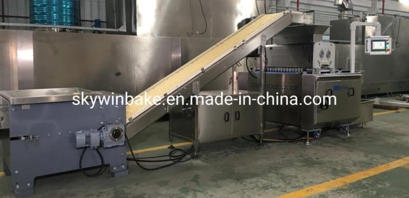 Skywin Full Automatic Cookie Making Production Line Machinery From Mixing to Packing