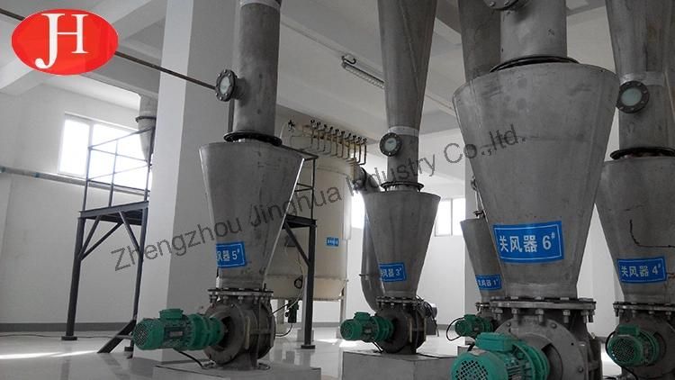 Starch Drying Machine Continour Working Airflow Dryer Arrowroot Starch Production Line