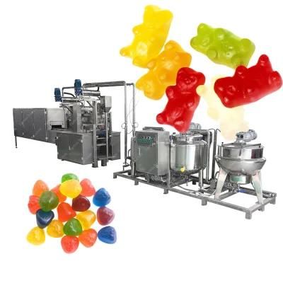 Automatic Production Line Soft Hard Jelly Candy Making Machine