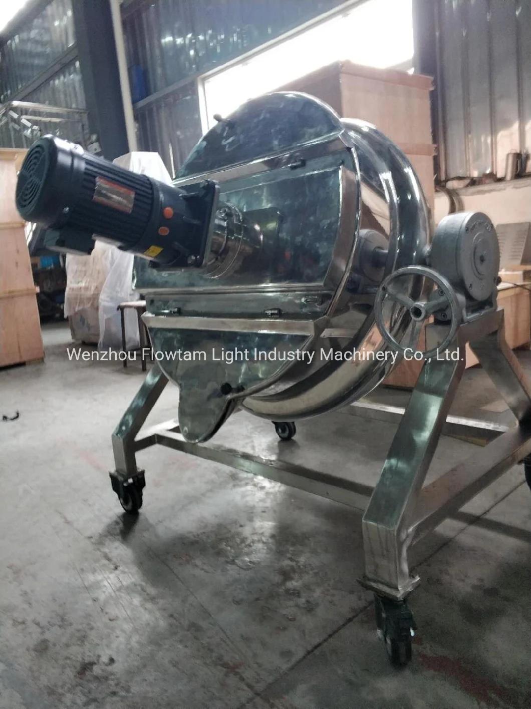 Excellent Stainless Steel Tilting-Type Industrial Jacketed Cooker with Mixer