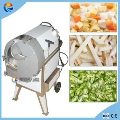 Industrial Automatic Electric Vegetable Pineapple Papaya Sweet Potato Chips Slicer