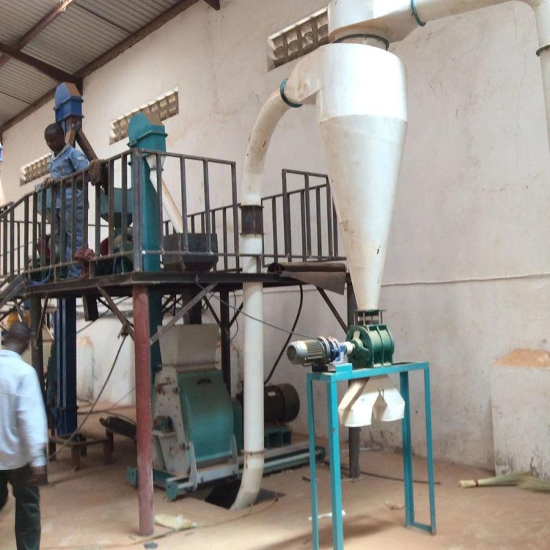 50t Maize Flour Mill Milling Plant for Corn Grits Processing