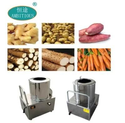 Vegetable Washing Machine Electric Automatic Potato Radish Carrot Ginger Peeler