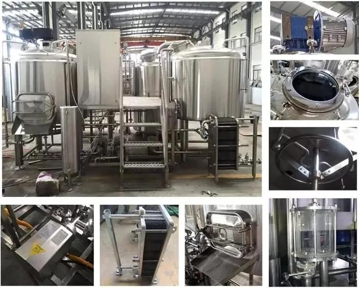 1500L SS304 Mash& Luater Tank Beer Brewing Equipment