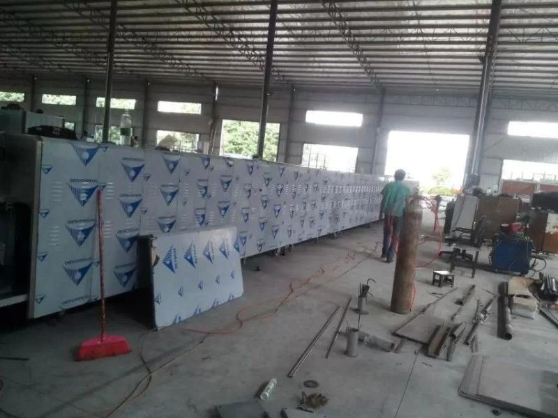 Stainless Continuous Gas Bakery Tunnel Oven for Kitchen Equipment