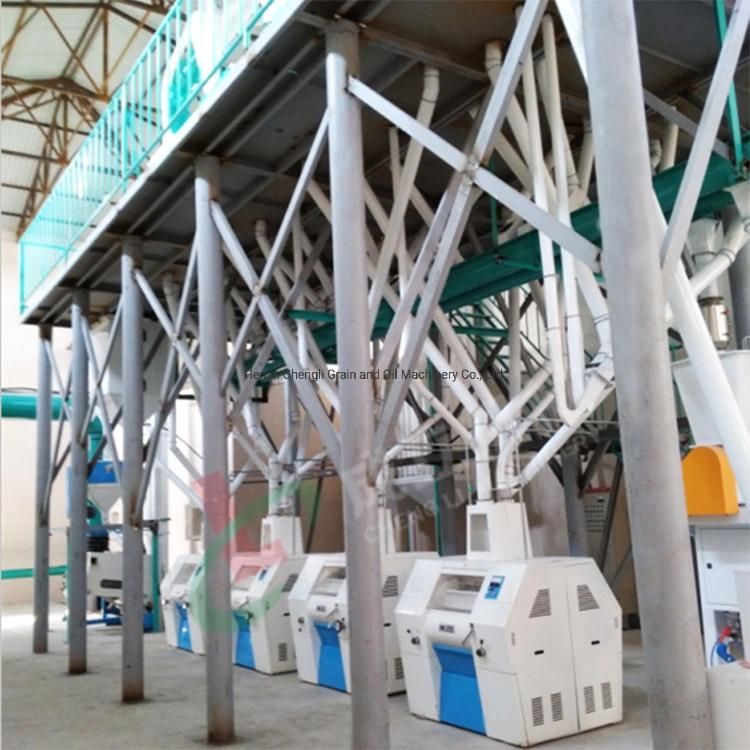 Wheat Flour Machine Capacity of 20 Tons/ 24 Hours