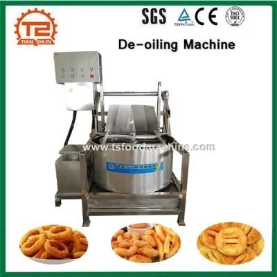 Frying Food De-Oiling Machine Potato Chips Deoiling Machine and French Fries Oil Removing ...