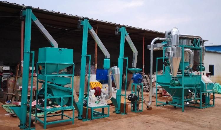 Factory Supply Best Quality 10t/24h Maize Mill Milling Plant