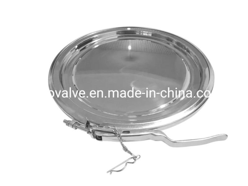 SS304/316 Stainless Steel Food Processing Square Manhole Cover