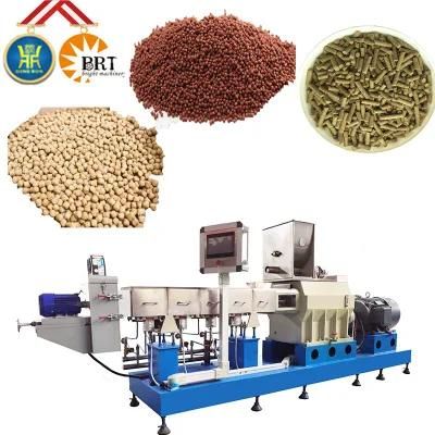 Fully Automatic Factory Supply Pet Dog Food Floating Fish Feed Making Machine Price