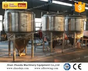 1000L Semi-Automatic Beer Brewing Equipment for Night Club