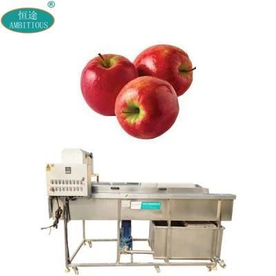 Industry Fruit Processing Line Fruit Washer Apple Washer
