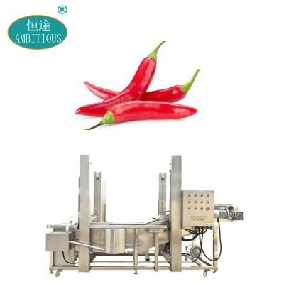 Vegetable Washer Vegetables Rinsing Machinery Chili Pepper Bubble Washing Machine