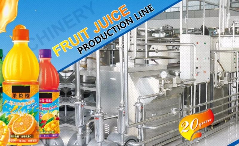 Full Automatic 3000L/H Fresh Juice Production Line