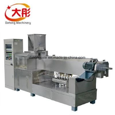 Single Screw Pasta Macaroni Puff Snack Food Extruder