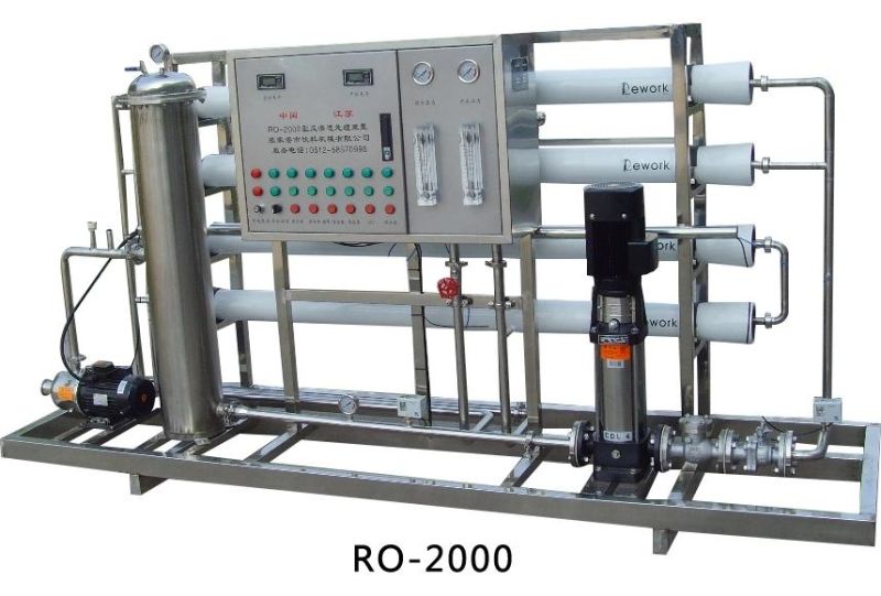 Industrial Reverse Osmosis System RO Water Treatment Line
