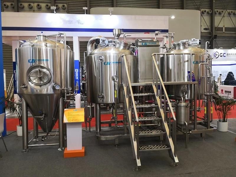 Cassman Turnkey Project 1000L 10bbl SUS304 Craft Beer Micro Brewery Equipment Beer Brewing