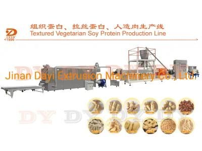 Soya Chunks Nuggets Mince Protein Extruder Making Machines
