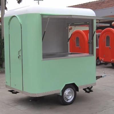Manufacture Customized Mobile Food Cart Kiosk Van Trailer for Sale/ Food Service Towable ...