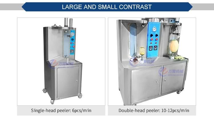 Electric Grapefruit Pomelo Papaya Cantaloupe Skin Removing Peeling Machine