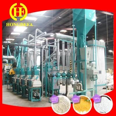 Maize Meal Milling Production Processing Machine 5-500t